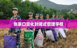 张家口宣化封闭式管理学校