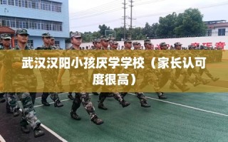 武汉汉阳小孩厌学学校（家长认可度很高）