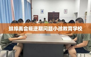 蚌埠禹会叛逆期问题小孩教育学校