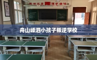 舟山嵊泗小孩子叛逆学校