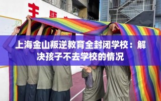 上海金山叛逆教育全封闭学校：解决孩子不去学校的情况