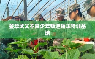 金华武义不良少年叛逆矫正特训基地
