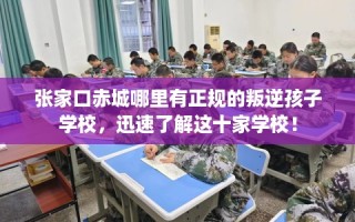 张家口赤城哪里有正规的叛逆孩子学校，迅速了解这十家学校！