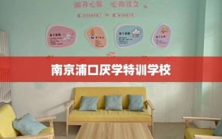 南京浦口厌学特训学校