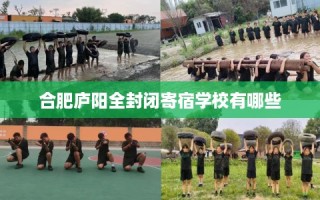 合肥庐阳全封闭寄宿学校有哪些