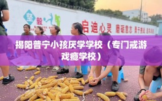 揭阳普宁小孩厌学学校（专门戒游戏瘾学校）