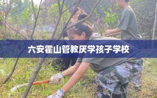 六安霍山管教厌学孩子学校