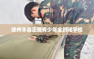 徐州丰县正规青少年全封闭学校