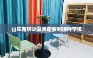 山东潍坊少女叛逆要到哪种学校
