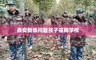 泰安新泰问题孩子戒网学校