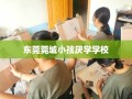 东莞莞城小孩厌学学校