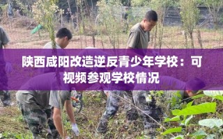 陕西咸阳改造逆反青少年学校：可视频参观学校情况