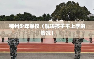 鄂州少年军校（解决孩子不上学的情况）