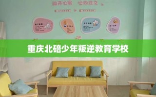 重庆北碚少年叛逆教育学校