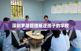 深圳罗湖管理叛逆孩子的学校