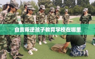 自贡叛逆孩子教育学校在哪里