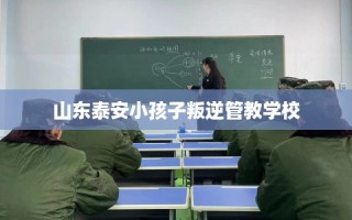 山东泰安小孩子叛逆管教学校