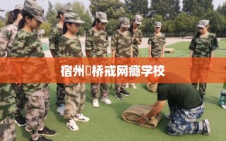 宿州埇桥戒网瘾学校