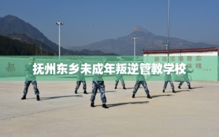 抚州东乡未成年叛逆管教学校