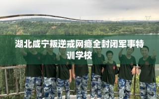 湖北咸宁叛逆戒网瘾全封闭军事特训学校