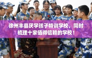 徐州丰县厌学孩子特训学校，同时梳理十家值得信赖的学校！