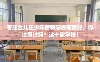 枣庄台儿庄少年管教学校哪家好，你注意过吗？这十家学校！