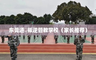 东莞道滘叛逆管教学校（家长推荐）