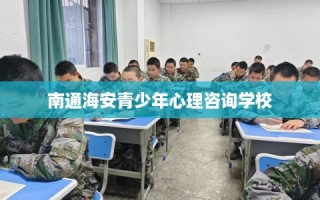 南通海安青少年心理咨询学校