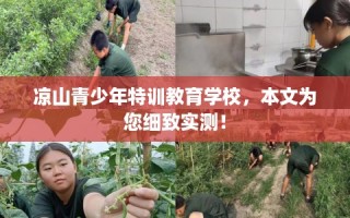 凉山青少年特训教育学校，本文为您细致实测！