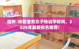 宿州埇桥那里有女子特训学校吗，2026年最新排名推荐!