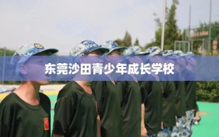 东莞沙田青少年成长学校