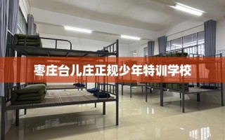 枣庄台儿庄正规少年特训学校