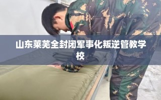 山东莱芜全封闭军事化叛逆管教学校