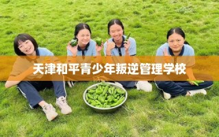 天津和平青少年叛逆管理学校