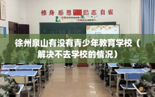 徐州泉山有没有青少年教育学校（解决不去学校的情况）