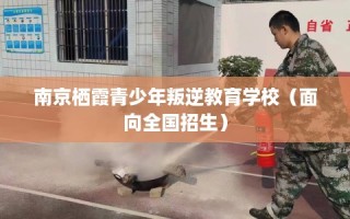 南京栖霞青少年叛逆教育学校（面向全国招生）