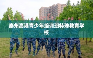 泰州高港青少年培训班特殊教育学校