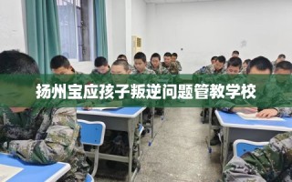 扬州宝应孩子叛逆问题管教学校