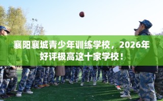 襄阳襄城青少年训练学校，2026年好评极高这十家学校！