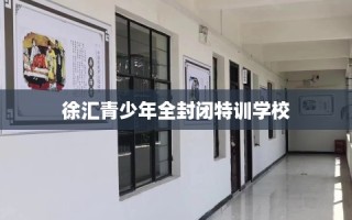 徐汇青少年全封闭特训学校