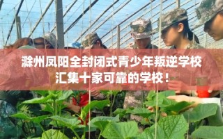 滁州凤阳全封闭式青少年叛逆学校汇集十家可靠的学校！