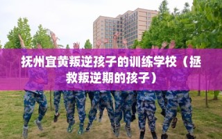 抚州宜黄叛逆孩子的训练学校（拯救叛逆期的孩子）