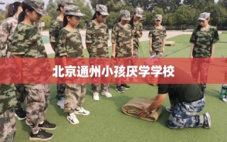 北京通州小孩厌学学校