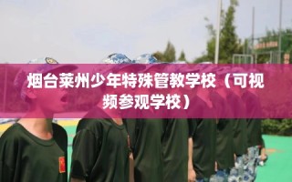 烟台莱州少年特殊管教学校（可视频参观学校）