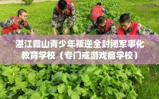 湛江霞山青少年叛逆全封闭军事化教育学校（专门戒游戏瘾学校）