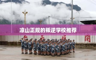 凉山正规的叛逆学校推荐