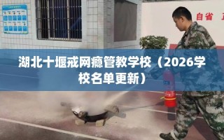 湖北十堰戒网瘾管教学校（2026学校名单更新）