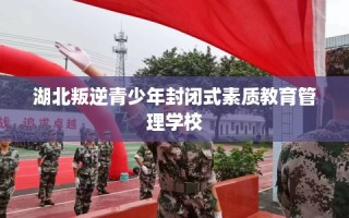 湖北叛逆青少年封闭式素质教育管理学校