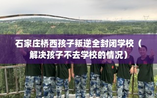 石家庄桥西孩子叛逆全封闭学校（解决孩子不去学校的情况）