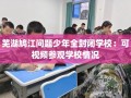 芜湖鸠江问题少年全封闭学校：可视频参观学校情况